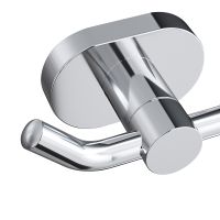 Двойной крючок AM.PM Sense L Хром арт-A7435600 — фото 5, Крючки для полотенец