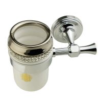 Стакан для зубных щеток Migliore Dubai Белый Хром арт-28481 — фото 3, Стаканы для зубных щеток