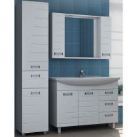 Тумба под раковину Vigo Diana 105 Белая арт-tn.DIA.STI.100.2D.3Y — фото 1, Тумбы под раковину