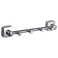 Крючки для полотенец Fixsen Kvadro Хром арт-FX-61305-4 — фото 1, Крючки для полотенец