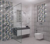 Керамическая плитка Azori Bricks Leaf настенная 31,5х63 см арт-00-00003250 — фото 2, Керамическая плитка