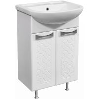 Тумба под раковину Stella Polar Ванда 50 Белая арт-SP-00000200 — фото 1, Тумбы под раковину