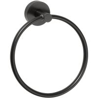 Кольцо для полотенец Bemeta Dark Черное арт-104104060 — фото 1, Полотенцедержатели