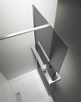 Товар: Душевая перегородка Vincea Walk-In HR 80 профиль Хром стекло тонированное арт-VSW-4HR800CG - фото 3 Душевая перегородка Vincea Walk-In HR 80 профиль Хром стекло тонированное арт-VSW-4HR800CG — фото 3, Душевые перегородки