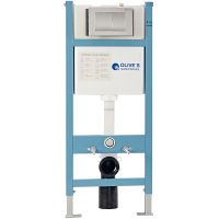 Инсталляция Olive's для унитаза клавишей смыва Хром глянцевый арт-M48010-PR412C — фото 3, Инсталляции для унитазов