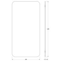Зеркало Evoform Primary 120х60 со шлифованной кромкой арт-BY 0131 — фото 7, Зеркала в ванную комнату