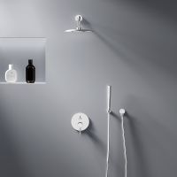 Душевая система Damixa Scandinavian Pure Хром арт-936520000 — фото 9, Встраиваемые душевые комплекты