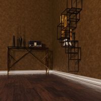 Плинтус Evrowood 2000x83x12 мм арт-PN 060 led — фото 5, Плинтуса напольные