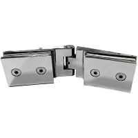 Душевой уголок Abber Ewiges Wasser 90x90 профиль Хром стекло матовое арт-AG05090M — фото 4, Душевые уголки трапеция