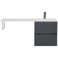 Товар: Тумба под раковину Aquanet Алвита 120 R подвесная Серый антрацит арт-243662 - фото 7 Тумба под раковину Aquanet Алвита 120 R подвесная Серый антрацит арт-243662 — фото 7, Тумбы под раковину