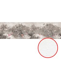 Фреска Ortograf Its Jungle 8320 Фактура бархат FX Флизелин (11*3) Разноцветный, Деревья/Птицы арт-8320 (бархат FX) — фото 1, Фрески