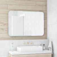 Зеркало Континент Raison 800x700 с подсветкой с сенсорным выключателем арт-ЗЛП338 — фото 8, Зеркала в ванную комнату