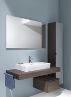 Товар: Шкаф пенал Laufen Val 30 подвесной Темный вяз арт-4.1090.1.160.103.1 - фото 3 Шкаф пенал Laufen Val 30 подвесной Темный вяз арт-4.1090.1.160.103.1 — фото 3, Пеналы для ванной комнаты