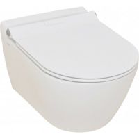 Унитаз биде Serel Smart подвесной с сиденьем Микролифт арт-SM25SLBM — фото 1, Подвесные унитазы