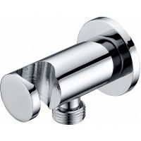 Шланговое подключение Aquanet Round AF000-13C Хром арт-252257 — фото 1, Шланговые подключения