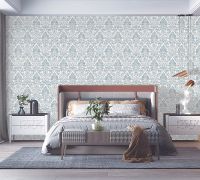 Обои Andrea Grifoni Palazzo Ragione Флизелин (1,06*10,05) Бежевый, Дамаск арт-7023-3 — фото 2, Обои для стен