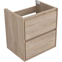 Тумба под раковину Aquanet Милан 60 подвесная Дуб светлый арт-336382 — фото 7, Тумбы под раковину