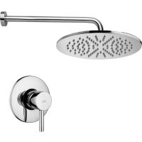 Душевая система Paffoni Light Хром арт-KITLIG011CRKING — фото 1, Встраиваемые душевые комплекты