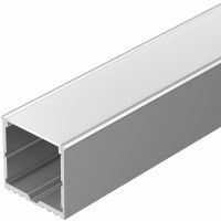 Профиль алюминиевый Arlight накладной Серебристый арт-036136 — фото 1, Профили для светодиодных лент