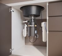 Кухонная мойка Domaci Бьелла DMC-05 арт-GWS-05-308 черная — фото 7, Кухонные мойки