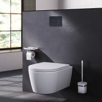 Клавиша смыва AM.PM Touchless Pro Черная глянцевая арт-I0450B38 — фото 3, Кнопки смыва