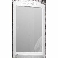 Зеркало Opadiris Брунелла 65 Белое матовое арт-00-00005981 — фото 1, Зеркала в ванную комнату