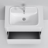 Товар: Тумба под раковину AM.PM Func 80 подвесная Белая матовая арт-M8FFUX0802WM - фото 3 Тумба под раковину AM.PM Func 80 подвесная Белая матовая арт-M8FFUX0802WM — фото 3, Тумбы под раковину