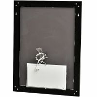 Зеркало Sintesi Kanto 60 с подсветкой Черное матовое с сенсорным выключателем арт-SIN-SPEC-KANTO-black-60 — фото 4, Зеркала в ванную комнату