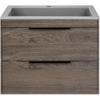 Товар: Тумба под раковину Vincea Chiara 2D 60 подвесная R.Oak арт-VMC-2C2600RO - фото 3 Тумба под раковину Vincea Chiara 2D 60 подвесная R.Oak арт-VMC-2C2600RO — фото 3, Тумбы под раковину