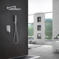 Товар: Душевая система Abber Weiss Insel Белая матовая арт-AF8018FW - фото 2 Душевая система Abber Weiss Insel Белая матовая арт-AF8018FW — фото 2, Встраиваемые душевые комплекты