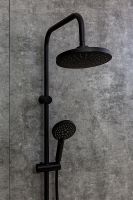 Душевая система Orange Mia Черная арт-M34-922b — фото 10, Душевые стойки