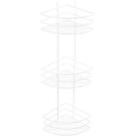 Товар: Полка корзина Fixsen угловая Белая арт-FX-710W-3 - фото 1 Полка корзина Fixsen угловая Белая арт-FX-710W-3 — фото 1, Полки для ванной и душа