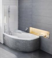 Акриловая ванна Ravak Rosa II 160x105 L без гидромассажа арт-CM21000000 — фото 4, Акриловые ванны