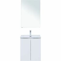 Комплект мебели для ванной Aquanet Алвита New 60 подвесной Белый матовый арт-274220 — фото 2, Комплекты мебели для ванной