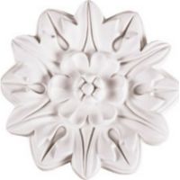 Розетка потолочная Decomaster 195x25x195 мм арт-80195 — фото 1, Розетки потолочные