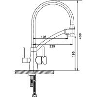 Смеситель для кухни Gappo Хром Серый арт-G4398-17 — фото 10, Смесители для кухни