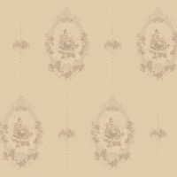 Обои Milassa Joli Флизелин (1*10,05) Бежевый, Медальоны/Цветы арт-Joli1 012 — фото 1, Обои для стен