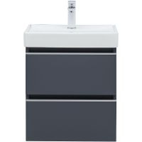 Тумба под раковину Aquanet Вега 50 подвесная Маренго арт-329588 — фото 2, Тумбы под раковину