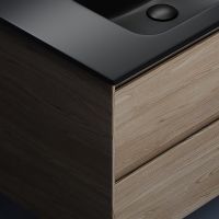 Тумба под раковину Sancos Cento 80 подвесная Карпатская ель арт-CN80KE — фото 6, Тумбы под раковину