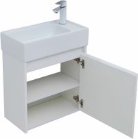 Комплект мебели для ванной Aquanet Nova Lite 50 подвесной Белый глянец арт-302531 — фото 13, Комплекты мебели для ванной