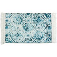 Коврик для ванной комнаты Fixsen Vintage 80x50 Бирюзовый арт-FX-7000T — фото 1, Коврики для ванной комнаты