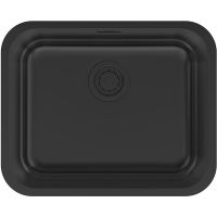 Кухонная мойка Paulmark Vello 53 Uni Черная матовая арт-VE53-MBN — фото 1, Кухонные мойки