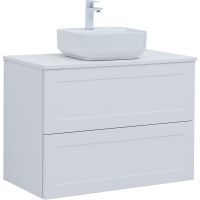 Тумба под раковину Aquanet Терра 90 подвесная Белая матовая арт-313235 — фото 11, Тумбы под раковину