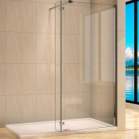 Душевая перегородка WeltWasser WW400 60G+30G профиль Хром стекло прозрачное арт-10000008001 — фото 2, Душевые перегородки