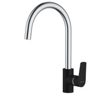 Смеситель для кухни Damixa RedBlu Черный Хром арт-790720000 — фото 3, Смесители для кухни