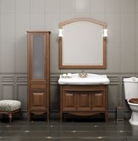 Шкаф пенал Opadiris Лоренцо 45 L Светлый орех арт-Z0000006526 — фото 2, Пеналы для ванной комнаты