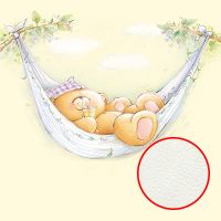 Фреска детская Ortograf Для малышей 3327 Фактура флок FLK Флизелин (1,5*1,5) Желтый/Бежевый, Животные арт-3327 (флок FLK) — фото 1, Фрески