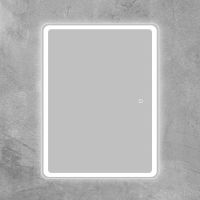 Зеркальный шкаф BelBagno Marino 60 с подсветкой Белый арт-SPC-MAR-600/800-1A-LED-TCH — фото 1, Зеркальные шкафы в ванную