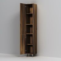 Шкаф пенал AM.PM Gem 30 L Орех арт-M90CSL0306HF — фото 2, Пеналы для ванной комнаты