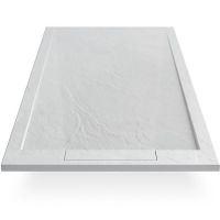 Душевой поддон из искусственного камня Esbano Luxe ESP-LX90W 90x90 ESPLX 90W Белый матовый арт-ESPLX90W — фото 2, Душевые поддоны из искусственного камня